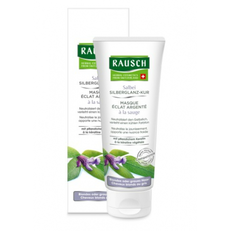 Rausch Maschera Lucentezza Argentea Alla Salvia 100 Ml