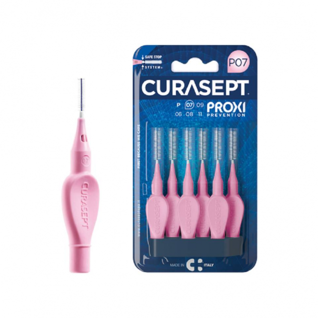 6 pezzi da Curasept Proxi Prevention P07 Scovolini Rosa