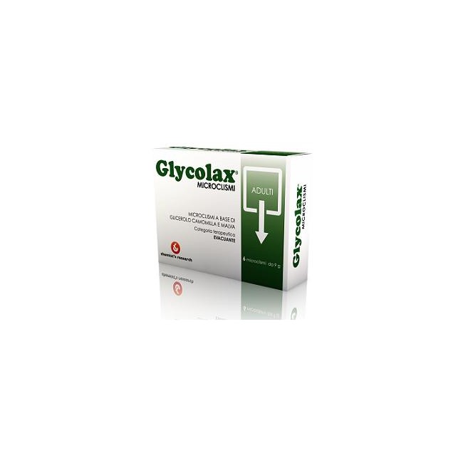 Chemist's Research Glycolax Microclismi 6 Pezzi 9 G