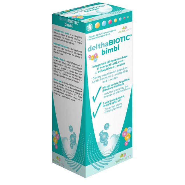 Deltha Pharma Delthabiotic Bimbi Gocce 15 Ml