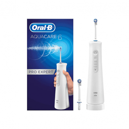 1 pezzo di OralB Aquacare 6 Pro Expert Idropulsore Elettrico