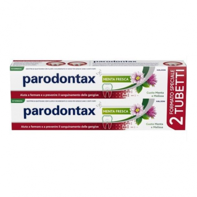 Parodontax Dentifricio Menta Fresca Bipack - 2x75ml