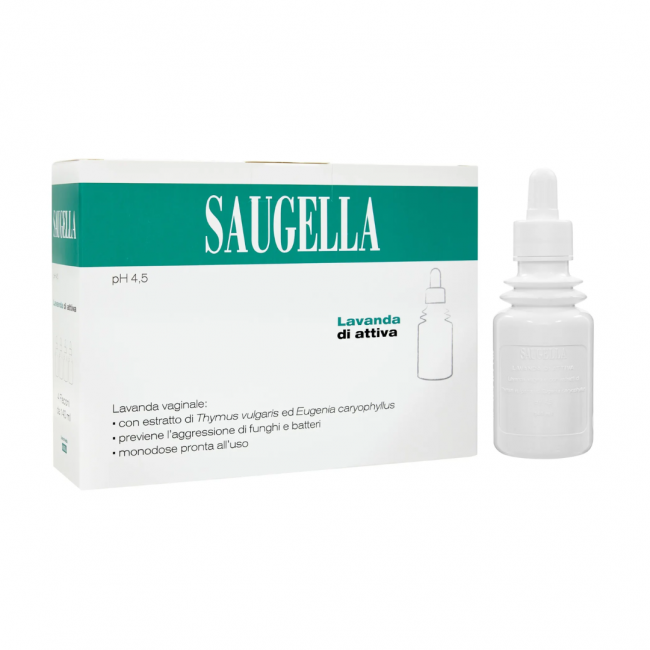 4x140ml di Saugella Lavanda Vaginale Attiva