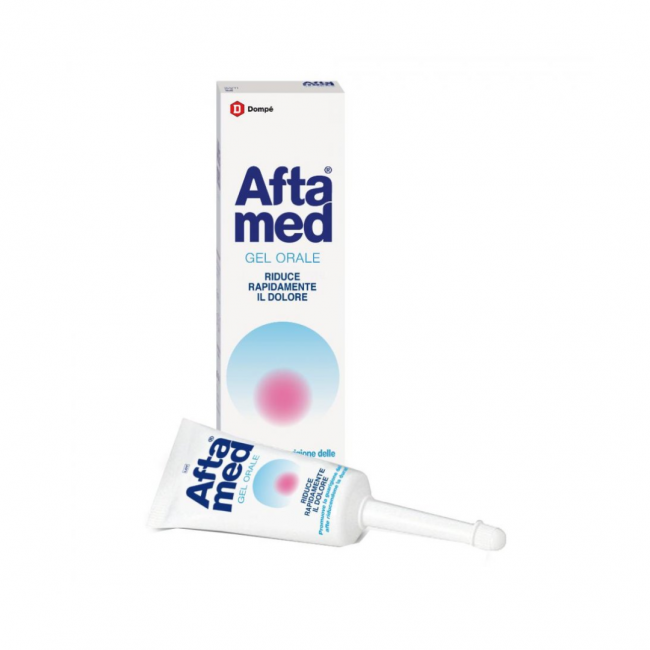 Tubetto da 15ml da Aftamed Gel Orale all'acido Ialuronico