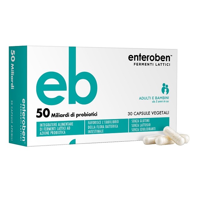 Bioartis Enteroben 50mld 30 Capsule Vegetali