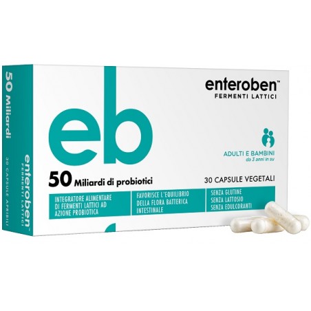 Bioartis Enteroben 50mld 30 Capsule Vegetali