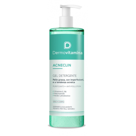 Pasquali Dermovitamina Acneclin Gel Detergente 400 Ml