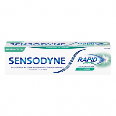 75ml di Sensodyne Rapid Action Dentifricio Extra Fresh