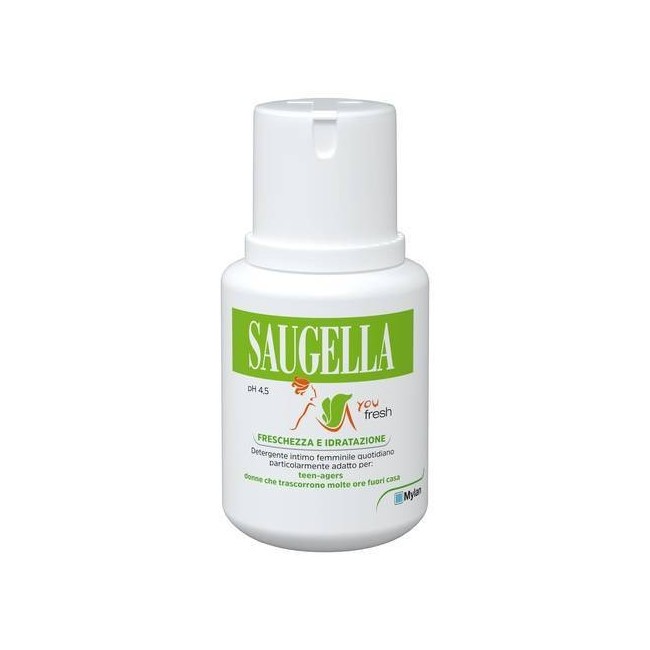 Meda Pharma Saugella You Fresh Ph 4,5 Freschezza E Idratazione Detergente Intimo 100 Ml