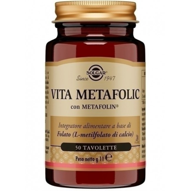 Solgar It. Multinutrient Vita Metafolic 50 Tavolette