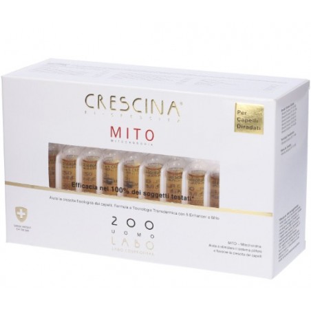 Labo Crescina Ri-crescita Mito 200 Uomo 20 Fiale 3,5 Ml