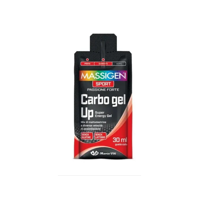 Marco Viti Massigen Sport Carbo Gel Up 30 Pezzi Da 30 Ml