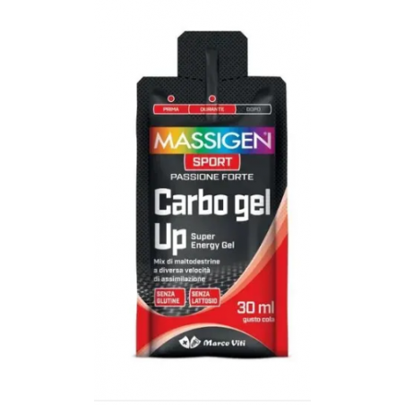 Marco Viti Massigen Sport Carbo Gel Up 30 Pezzi Da 30 Ml