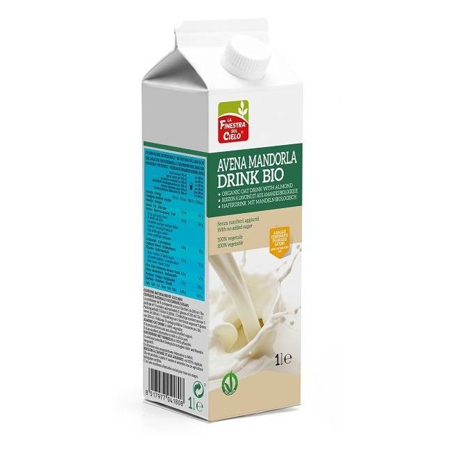 Biotobio Bevanda Avena Con Mandorla Bio 1 Litro