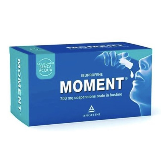 8 Bustine di Moment 200 mg sospensione orale della Angelini Pharma