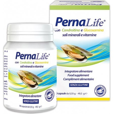 Farma Ida' Int. Research Sl Pernalife Glucosamina Condroitina Vitamine E Minerali 90 Capsule