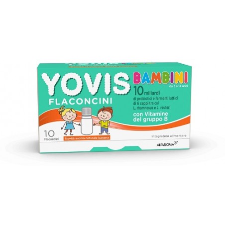 Alfasigma Yovis Bambini Banana 10 Flaconcini Da 10 Ml