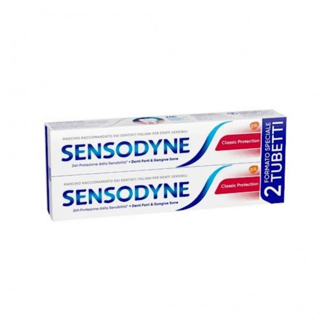 2x75ml di Sensodyne Dentifricio Classic Protection