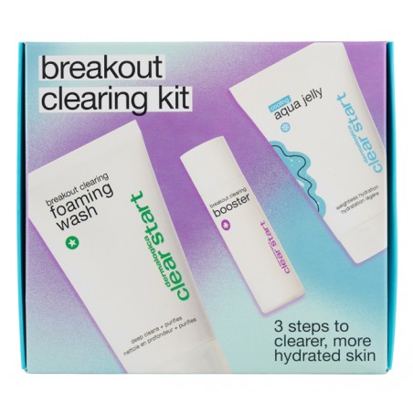 Upd Italia Dermalogica Breakout Clearing Kit 2022 2 Detergenti + 1 Booster