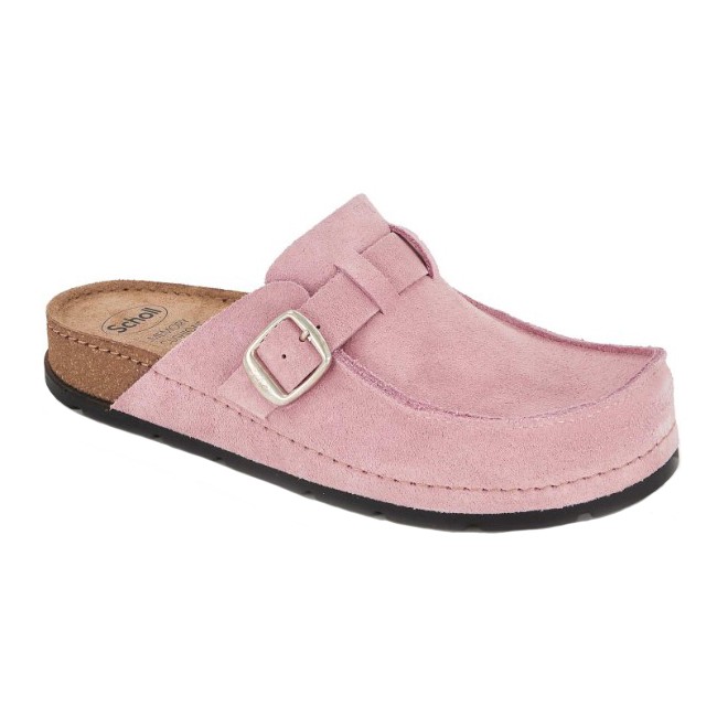 Scholl Calzatura Bora Moccasin Suede W Pink Tomaia Pelle Scamosciata Fodera Tomaia Sfoderato Sottopiede Pelle Scamosciata Suola 