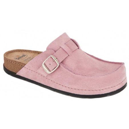 Scholl Calzatura Bora Moccasin Suede W Pink Tomaia Pelle Scamosciata Fodera Tomaia Sfoderato Sottopiede Pelle Scamosciata Suola 