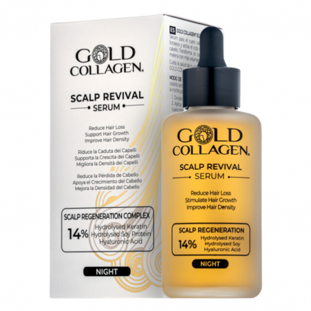 Minerva Research Labs Gold Collagen Scalp Revival Serum 100 Ml