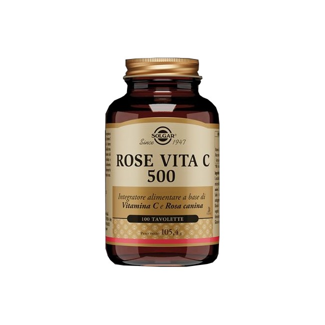 Solgar Rose Vita C 500 100 Tavolette