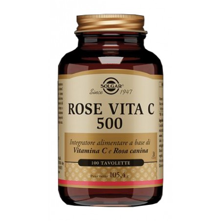 Solgar Rose Vita C 500 100 Tavolette