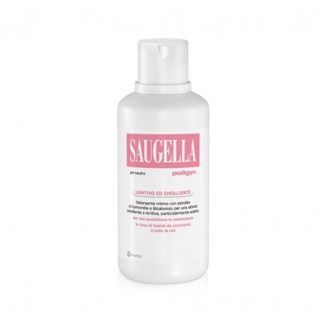 250ml di Saugella Poligyn Detergente Intimo Lenitivo Emolliente