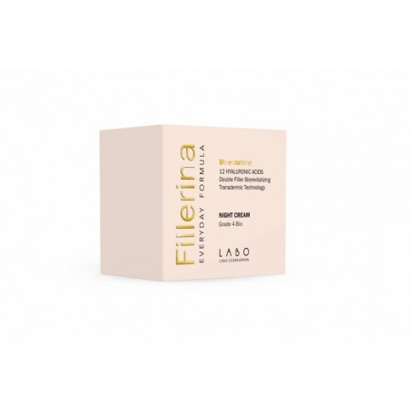 vasetto 50 ml fillerina crema notte grado 4 biorevitalizing