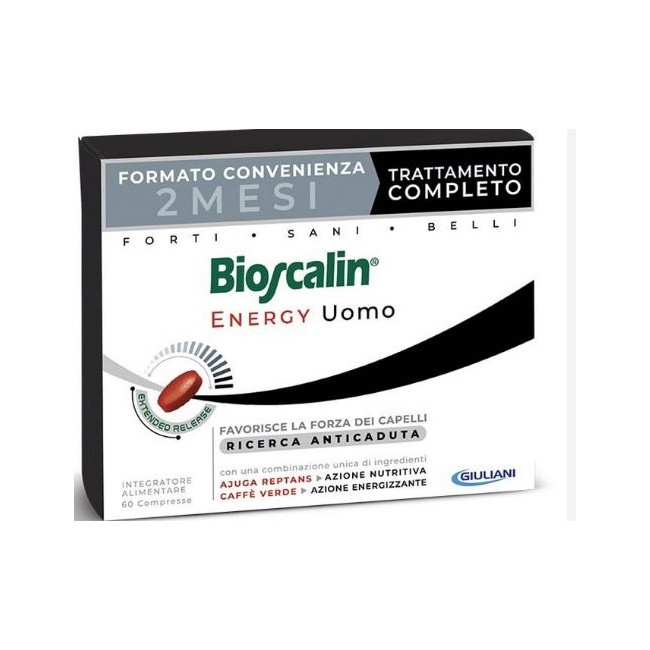 Bioscalin Energy capelli uomo 60 Compresse