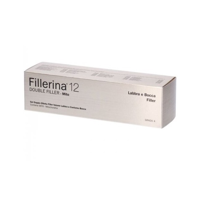 Labo Fillerina 12 Double Filler Mito Labbra E Bocca Gel Base Grado 4 Dispenser Lip Massage Tip 7 Ml