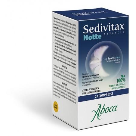 Aboca Sedivitax Notte Advanced 27 Compresse