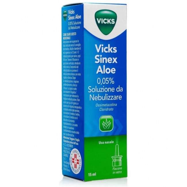 Flacone con nebulizzatore da 15 Ml di Vicks Sinex della Procter & Gamble