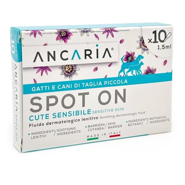 Ciam Ancaria Spot-on Gatti E Cani Taglia Piccola 10 Pipette X 1,5ml