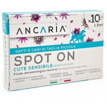 Ciam Ancaria Spot-on Gatti E Cani Taglia Piccola 10 Pipette X 1,5ml