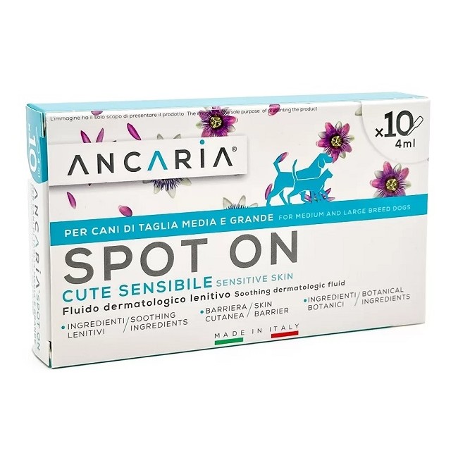 Ciam Ancaria Spot-on Cani Taglia Medio Grande 10 Pipette X 4ml