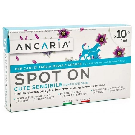 Ciam Ancaria Spot-on Cani Taglia Medio Grande 10 Pipette X 4ml