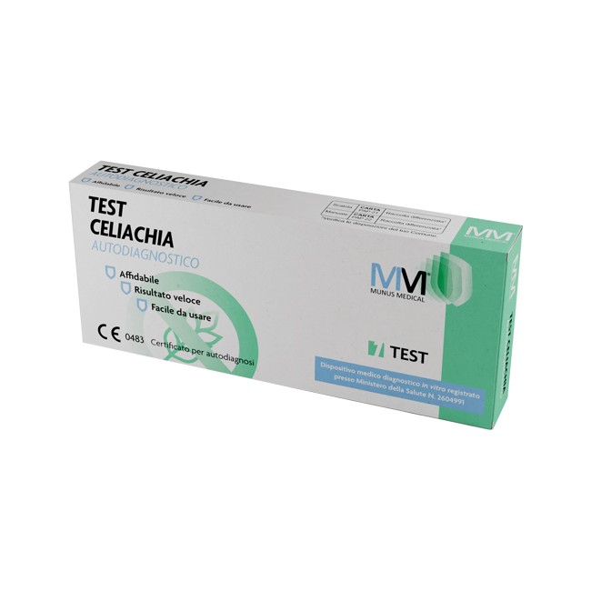 Munus International Test Celiachia Autodiagnostico Munus Medical Determinazione Anticorpi Anti-dgp/iga/igg Nel Sangue