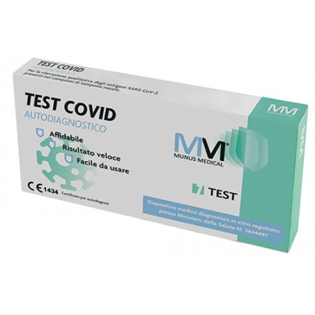 Munus International Test Rapido Autodiagnostico Test Covid Munus Medical Rilevazione Qualitativa Antigeni Sars-cov-2 In Campioni