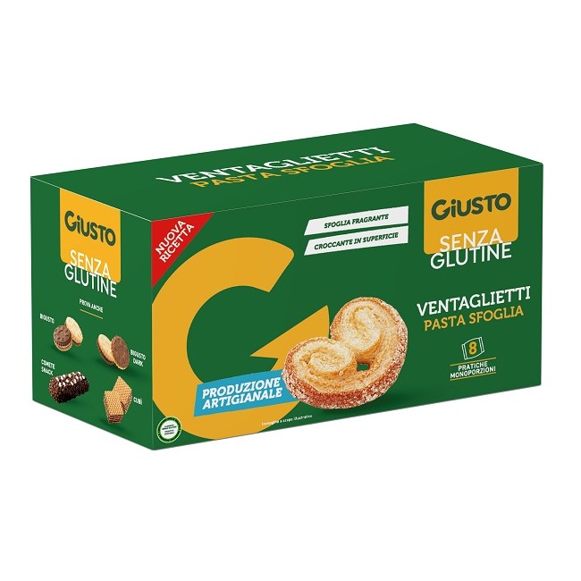 Farmafood Giusto Senza Glutine Ventaglietti 80 G