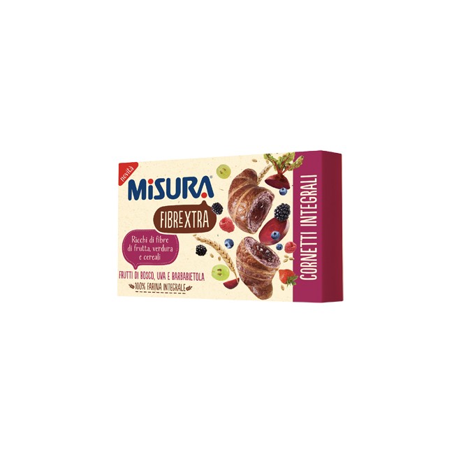 Colussi Misura Cornetti Fibre Extra Viola Frutti Di Bosco Uva E Barbabietola 300 G