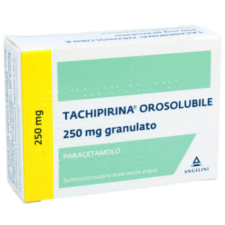 Tachipirina Orosolubile 250 Mg paracetamolo per contrastare la febbre