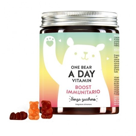 Beautybears Gmbh One Bear A Day Vitamin Immun Boost Mit Vitamin C & D 45 Caramelle Gommose