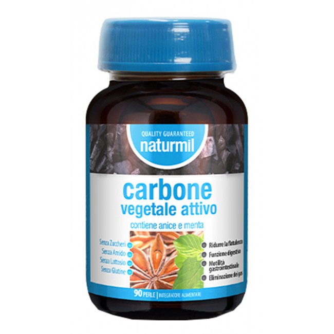 Dietmed Italia Naturmil Carbone Vegetale Attivo 90 Perle