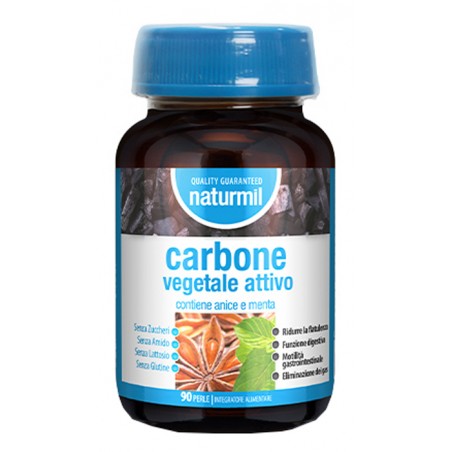 Dietmed Italia Naturmil Carbone Vegetale Attivo 90 Perle