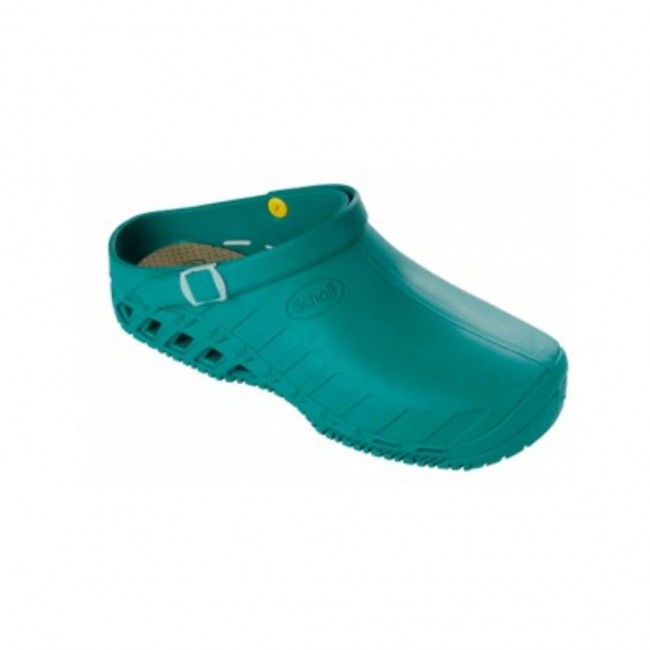 1 paio di Clog Evo Tpr Unisex Emerald 37-38 Calzature Ergonomiche da Scholl Shoes