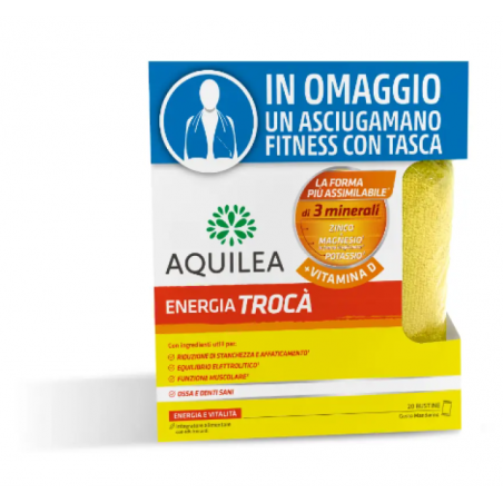 Uriach Aquilea Energia Troca' + Vitamina D Promopack 20 Bustine