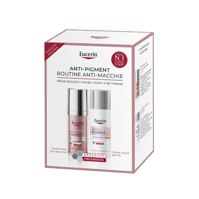 Beiersdorf Eucerin Ees Routine Pack Ap Q4 2024 1 Anti Pigment Dual Serum 30 Ml + 1 Anti Pigment Crema Giorno Spf30 50 Ml