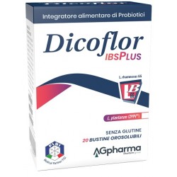 confezione 20 bustine orosolubili dicoflor ibsplus